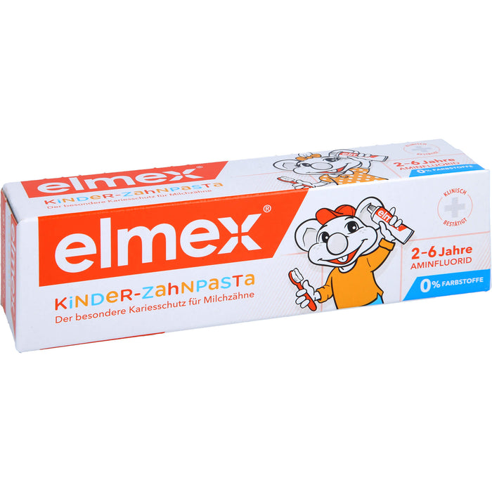 elmex Kinderzahnpasta mit Faltschachtel, 50 ml Toothpaste