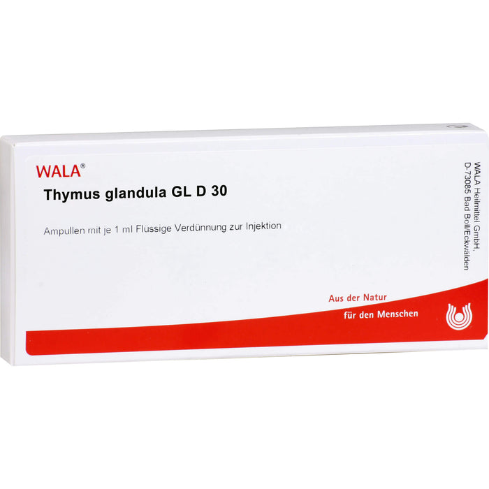 Thymus Glandula Gl D30 Wala Ampullen, 10X1 ml AMP