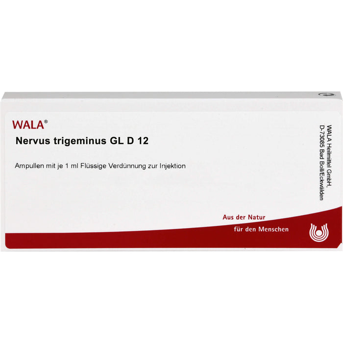 WALA Nervus Trigeminus Gl D12 Ampullen, 10 pc Ampoules