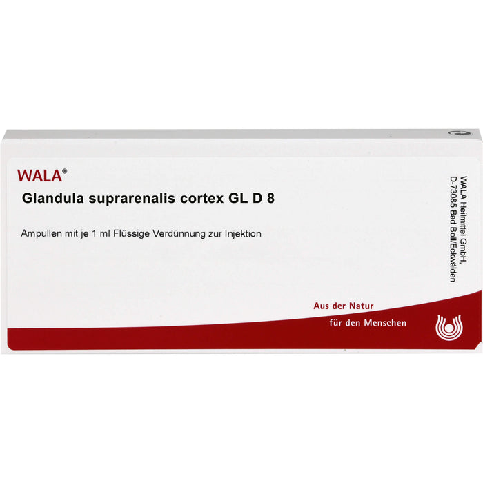 Glandula Supraren. Cort. Gl D8 Wala Ampullen, 10X1 ml AMP