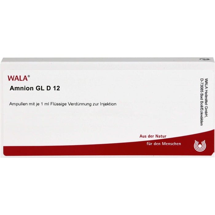 Amnion Gl D12 Wala Ampullen, 10X1 ml AMP