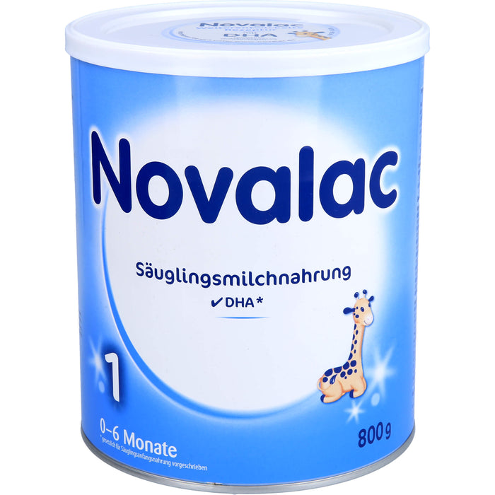 Novalac 1 Säuglings-Milchnahrung 0-6 Monate, 800 g Pulver