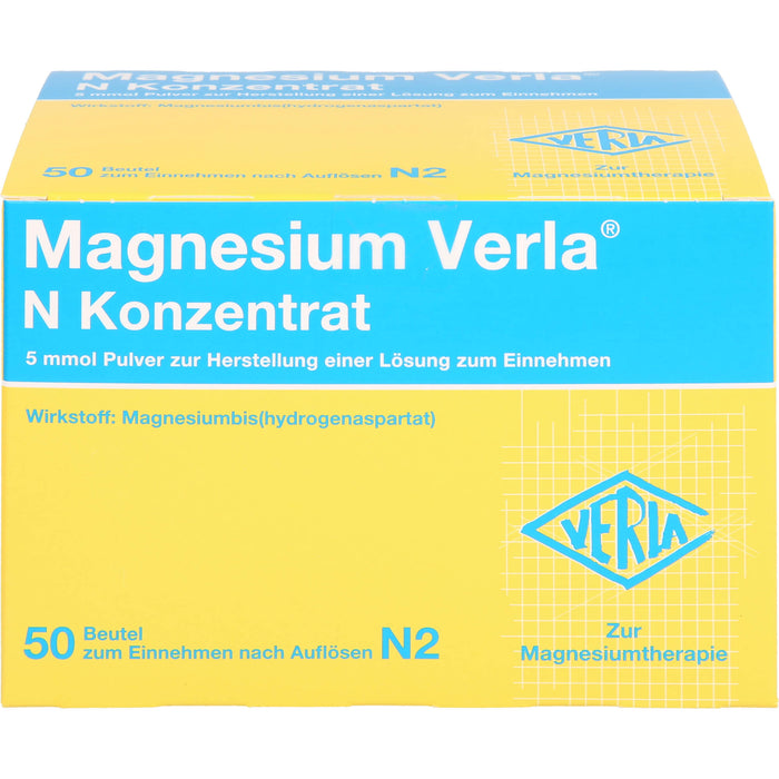 Magnesium Verla N Konzentrat Pulver, 50 St. Beutel