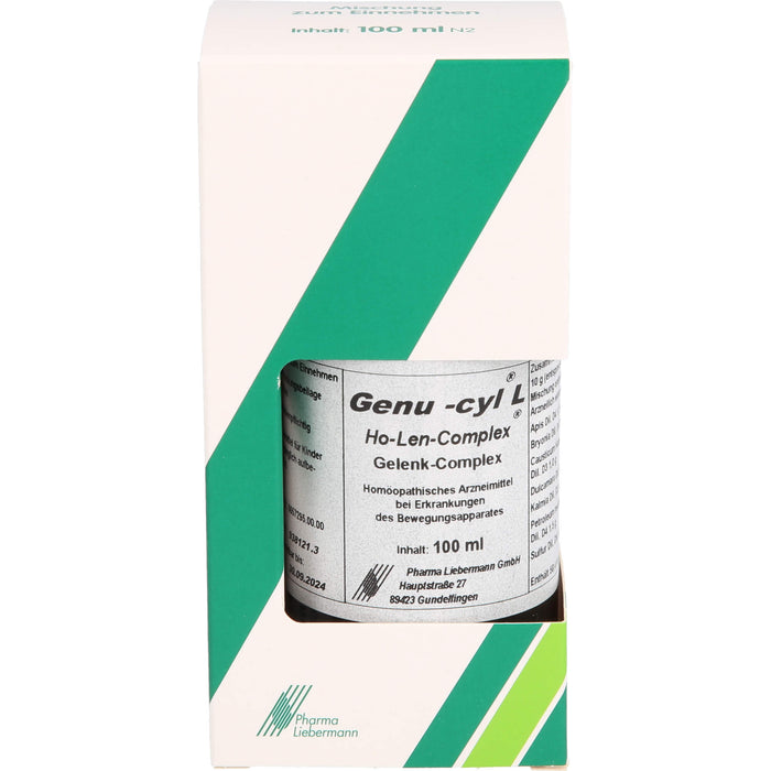 Genu-Cyl L Ho-Len-Complex Gelenk-Complex Mischung, 100 ml TRO