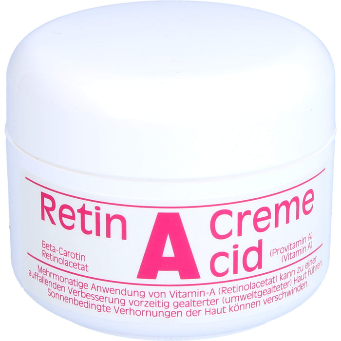 Retin A Cid Tiegel Creme gegen umweltbedingte Hautalterung, 50 ml Cream