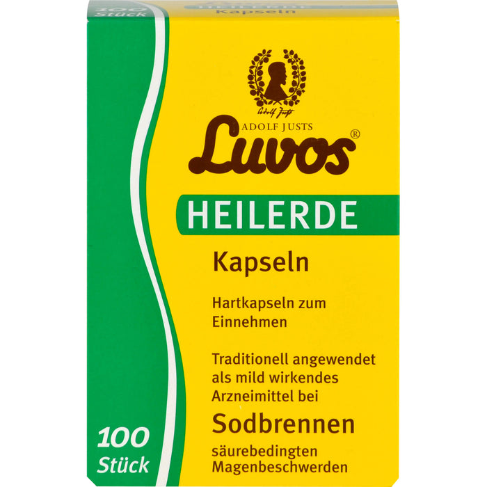 Luvos Heilerde Kapseln bei Sodbrennen, 100 pcs. Capsules