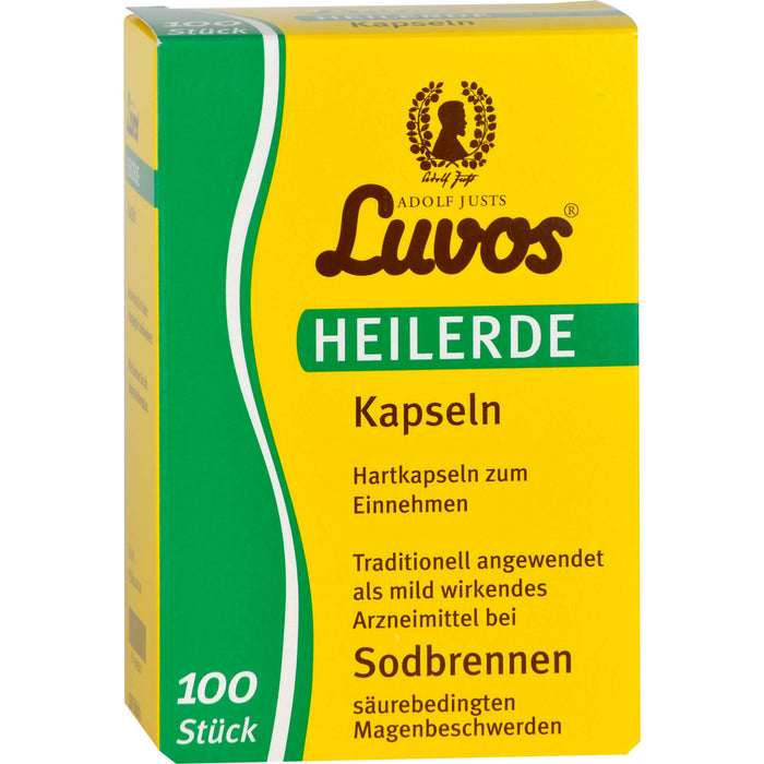 Luvos Heilerde Kapseln bei Sodbrennen, 100 pcs. Capsules