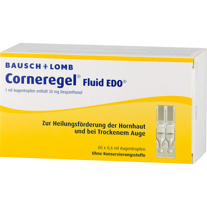 Corneregel Fluid EDO Augentropfen, 60 pc Pipettes à dose unique