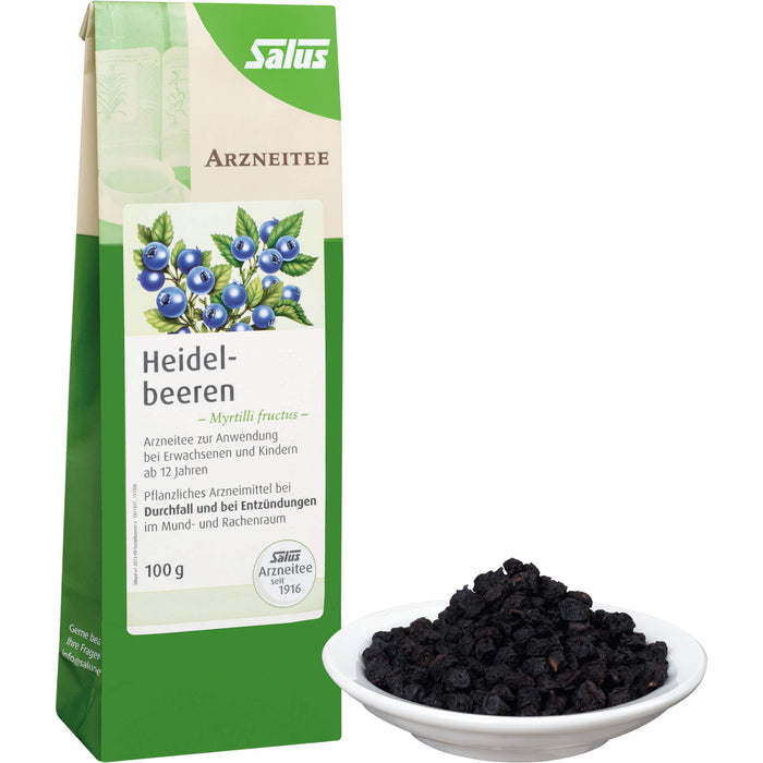 Salus Heidelbeeren Arzneitee, 100 g Thé