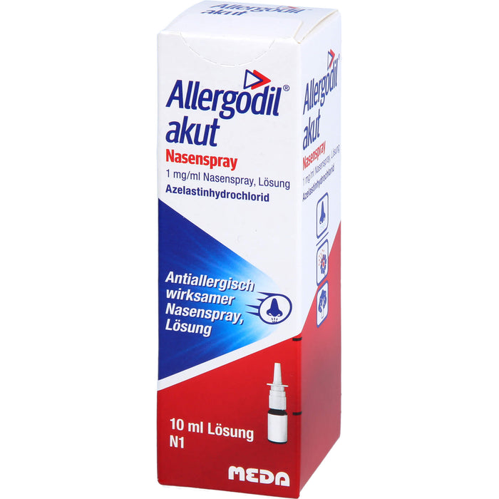 Allergodil akut Nasenspray, 10 ml Solution