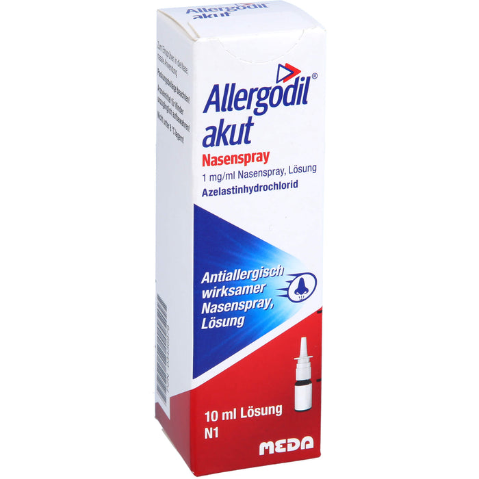 Allergodil akut Nasenspray, 10 ml Lösung