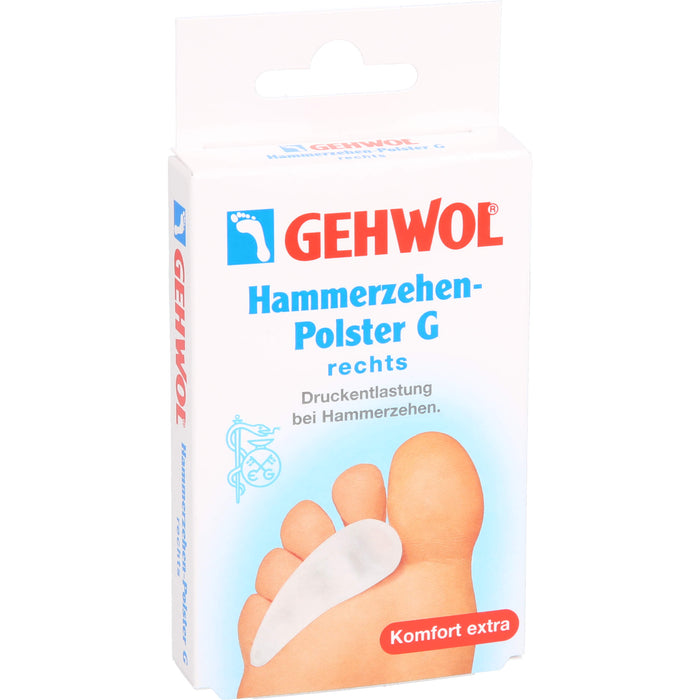 GEHWOL Hammerzehen-Polster G rechts, 1 pc Dispositif