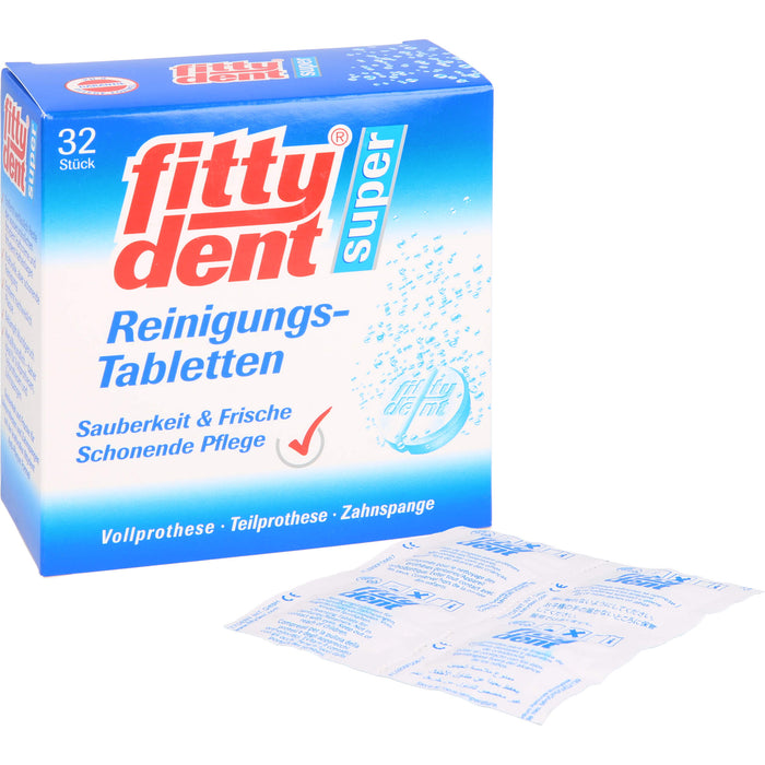 FITTYDENT SUPER REINIGUNGS, 32 St. Tabletten