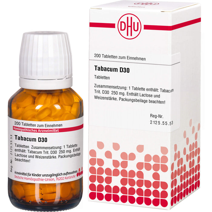 DHU Tabacum D30 Tabletten, 200 pc Tablettes