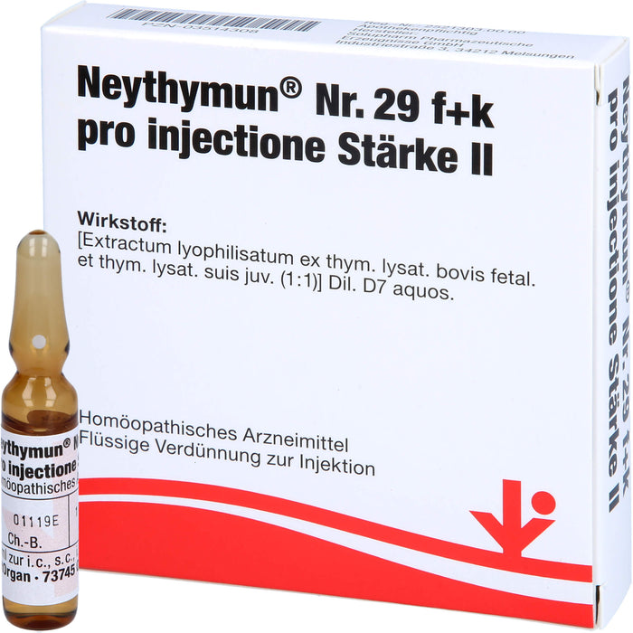 NeyThymun Nr. 29 f+k pro injectione St. II Amp., 5X2 ml AMP