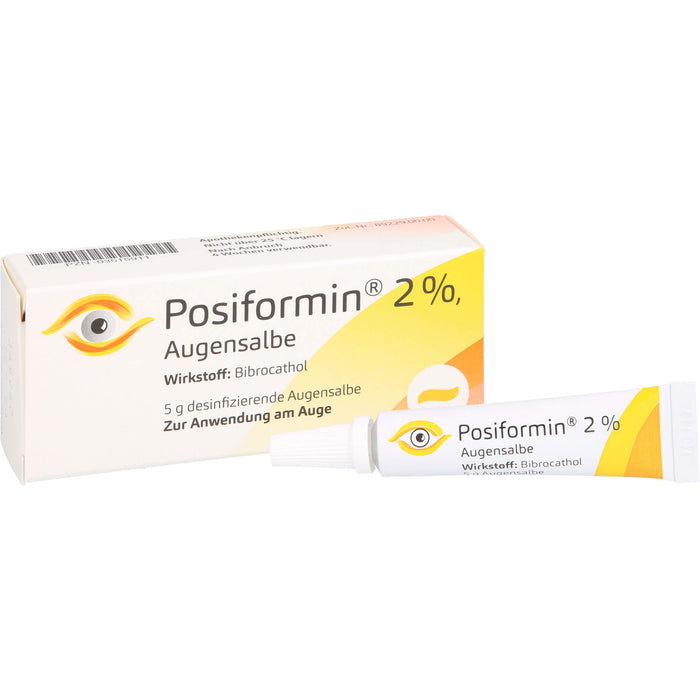 Posiformin 2 % Augensalbe, 5 g Cream