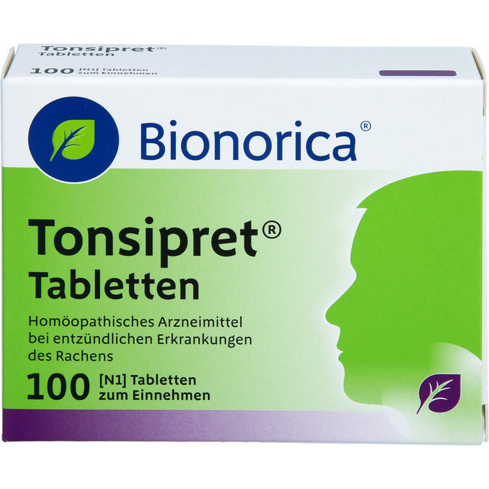 Tonsipret Tabletten bei entzündlichen Erkrankungen des Rachens, 100 St. Tabletten