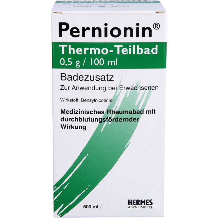 Pernionin Thermo-Teilbad medizinisches Rheumabad mit durchblutungsfördernder Wirkung, 500 ml Solution