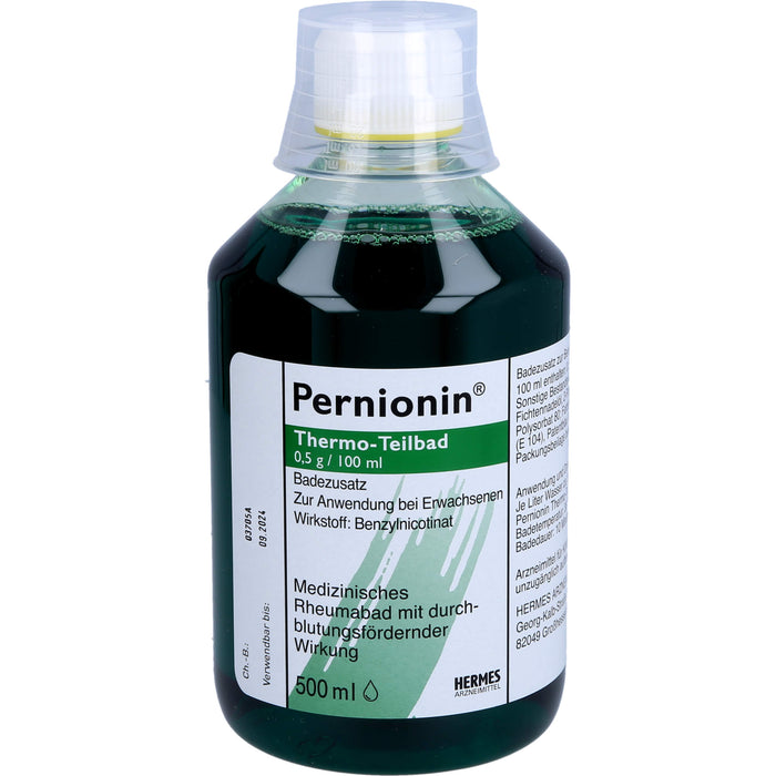 Pernionin Thermo-Teilbad 0,5 g/100 ml, 500 ml Lösung