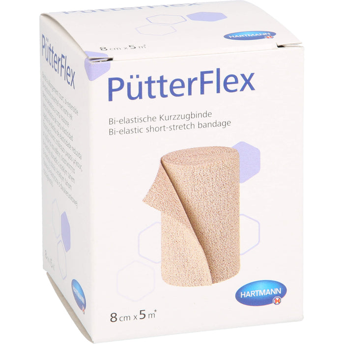 Pütter Flex Binde 8 cm x 5 m, 1 St. Packung