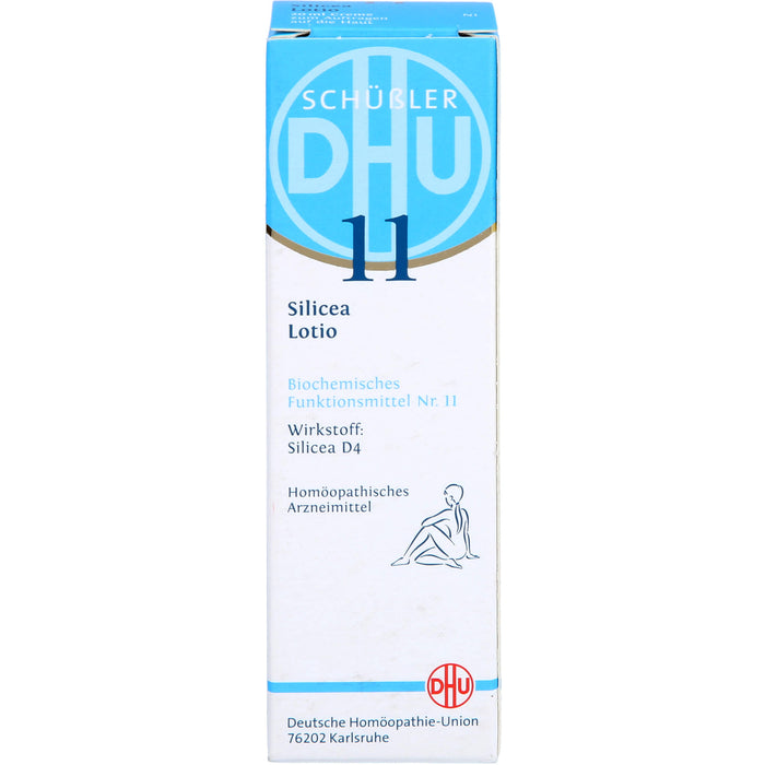 DHU Schüßler 11 Silicea Lotio D 4, 20 ml Cream