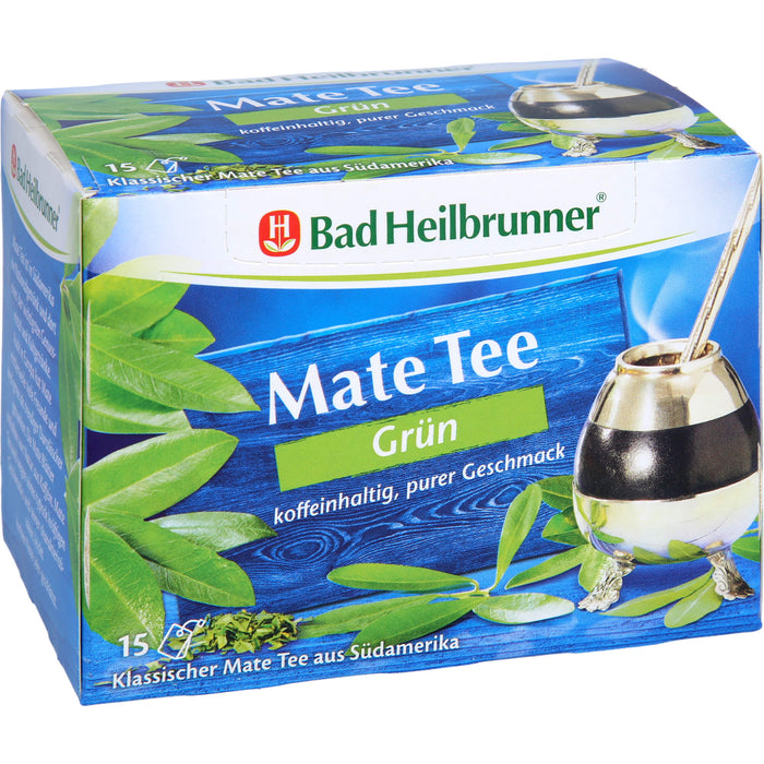 Bad Heilbrunner Mate Tee grün, 15 pcs. Filter bag