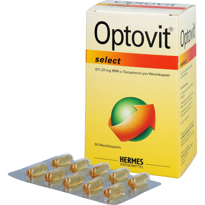 Optovit select 1000 I.E. Kapseln, 50 pcs. Capsules