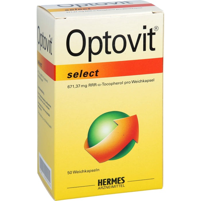 Optovit select 1000 I.E. Kapseln, 50 pcs. Capsules