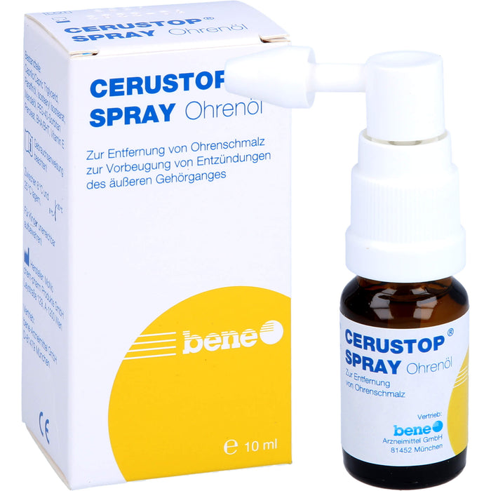 bene Cerustop Spray Ohrenöl, 10 ml Lösung