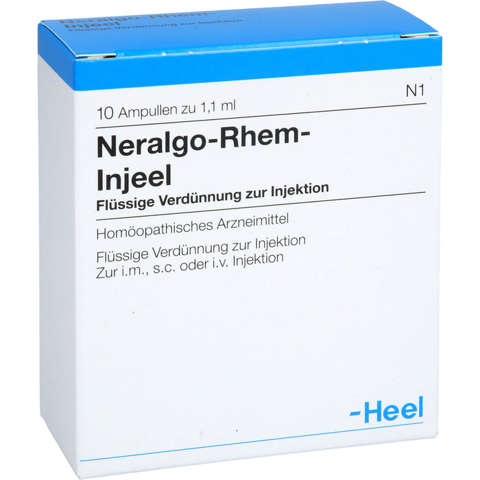 Neralgo-Rhem-Injeel flüssige Verdünnung, 10 pc Ampoules