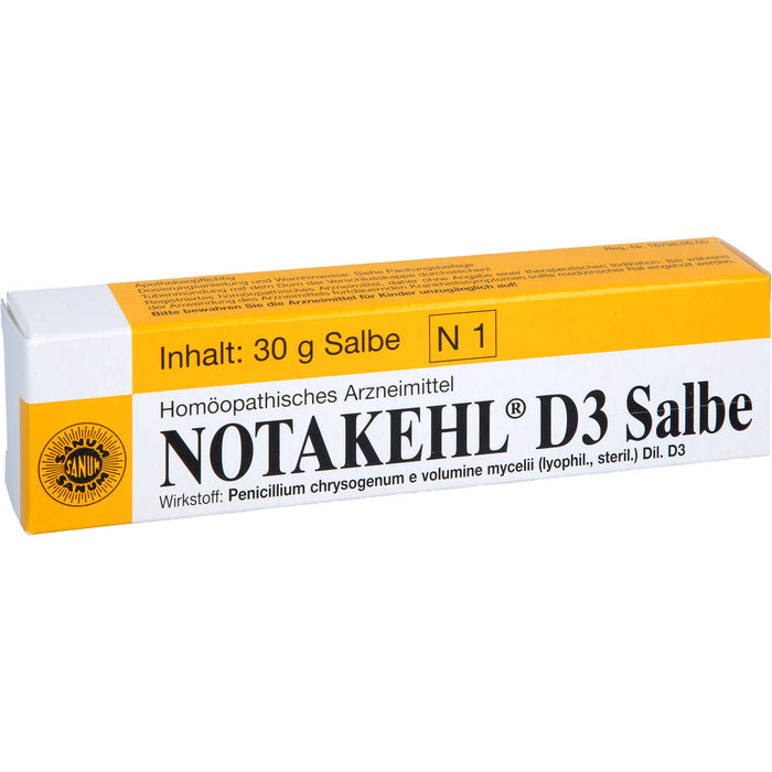 NOTAKEHL D3 Salbe, 30 g Ointment