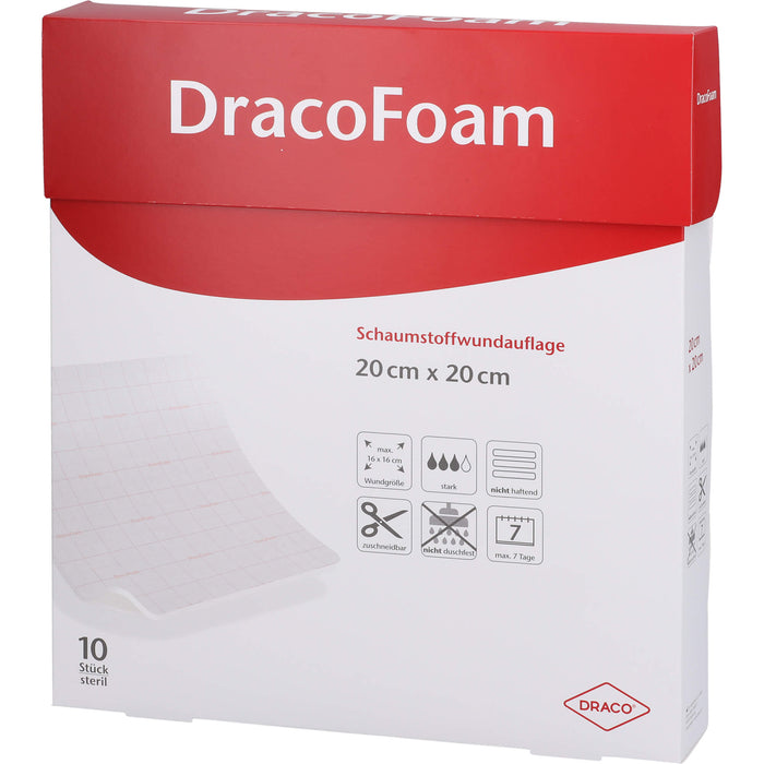 DracoFoam Schaumstoffverband, 10 St VER