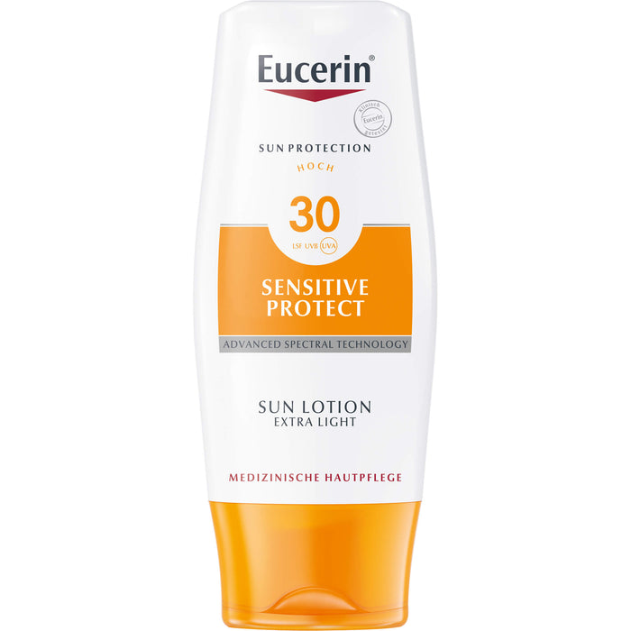 Eucerin Sensitive Protect Sun Lotion Extra Light LSF 30, 150 ml Lotion