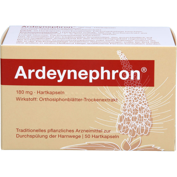 Ardeynephron 180 mg Hartkapseln zur Durchspülung der Harnwege, 50 pcs. Capsules