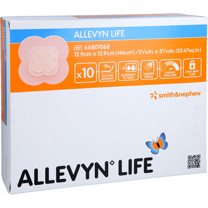 ALLEVYN LIFE 12,9x12,9cm, 10 St VER