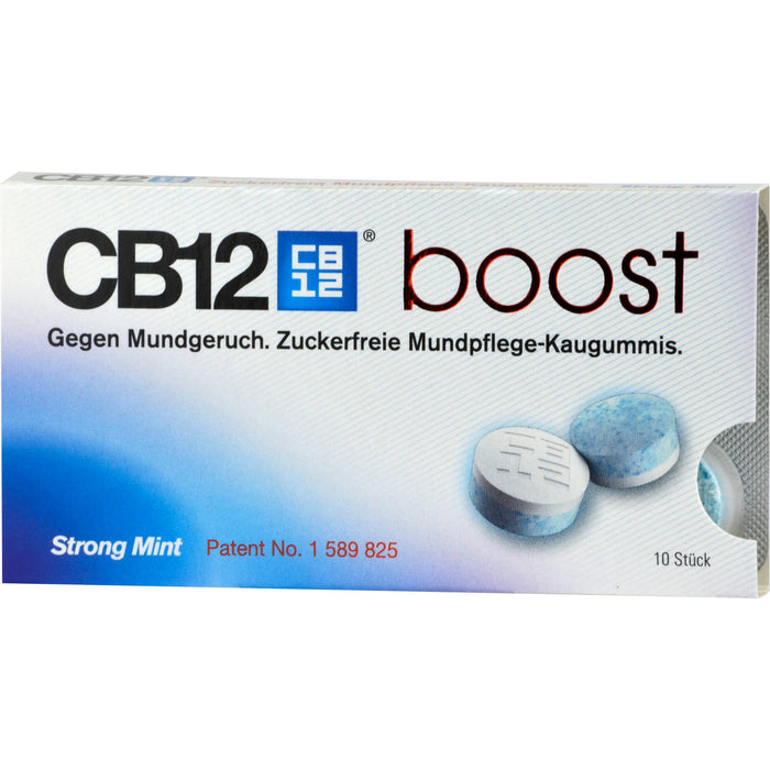 CB12 boost Mundpflege-Kaugummis, 10 pc Gomme à mâcher