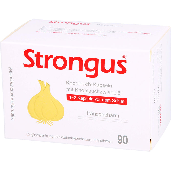 Strongus Knoblauch-Kapseln, 90 pc Capsules