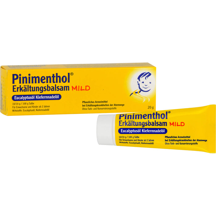 Pinimenthol mild Erkältungsbalsam, 20 g Ointment