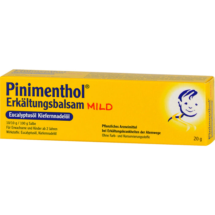 Pinimenthol mild Erkältungsbalsam, 20 g Ointment