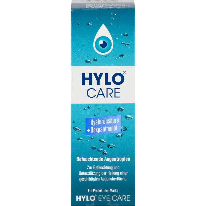 HYLO CARE Befeuchtende Augentropfen, 10 ml Solution