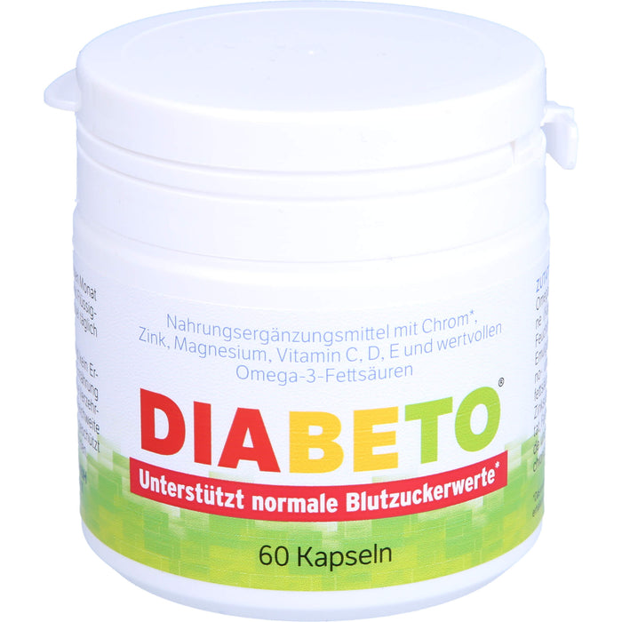 DIABETO Kapseln, 60 pcs. Capsules