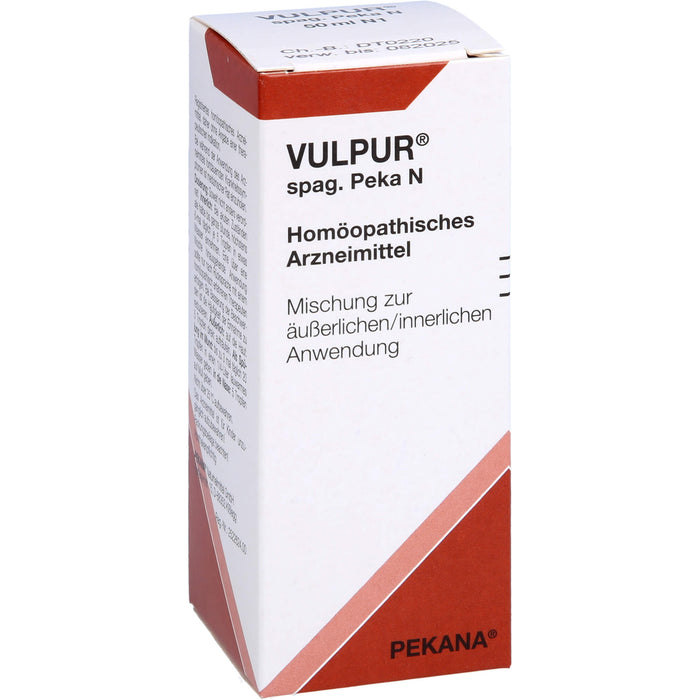 VULPUR spag. Peka N Mischung, 50 ml Lösung