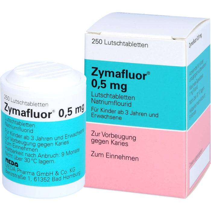 Zymafluor 0,5 mg Lutschtabletten, 250 St LUT