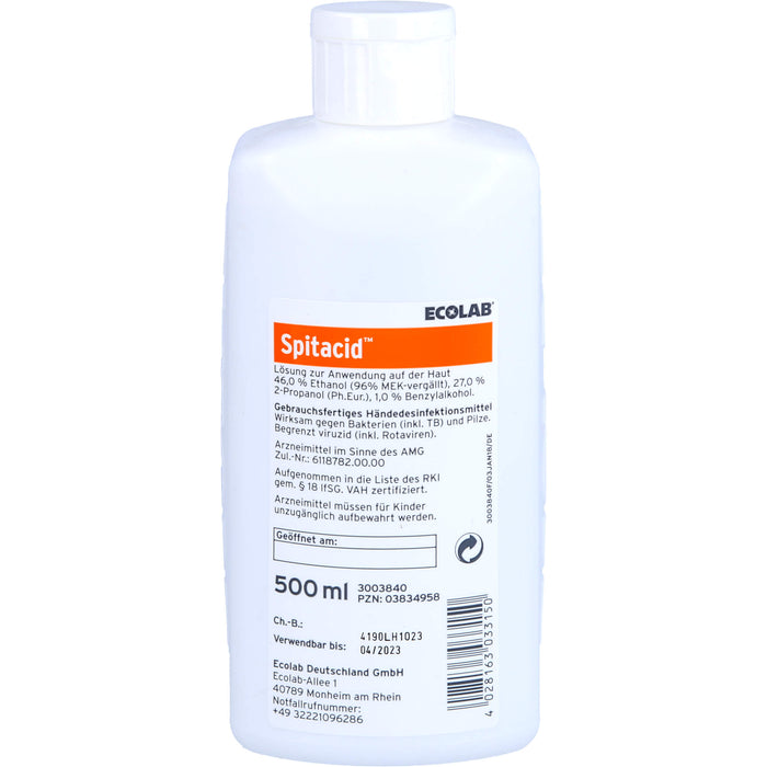 Spitacid Lsg., 500 ml LOE