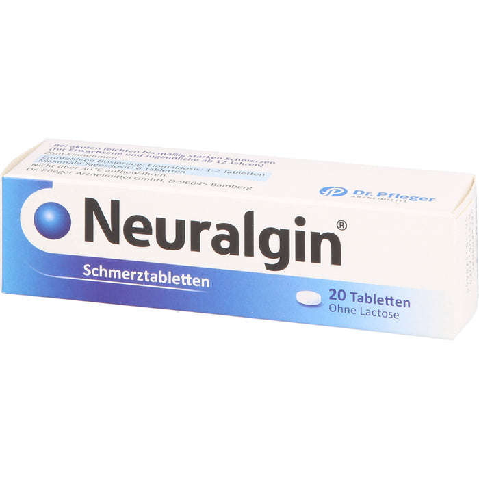 Neuralgin Schmerztabletten, 20 St. Tabletten