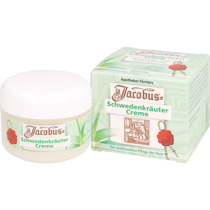 Jacobus Schwedenkräuter Pflege-Creme, 100 ml Crème