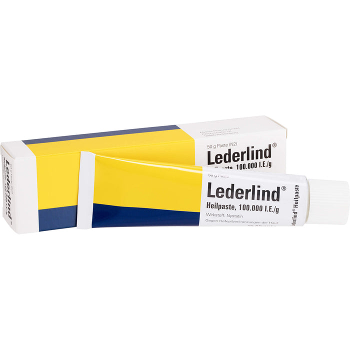 Lederlind Heilpaste 100.000 I.E./g bei Hefepilzerkrankungen der Haut, 50 g Crème