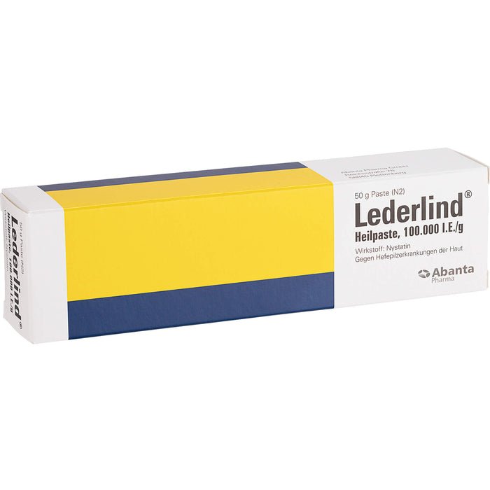 Lederlind Heilpaste 100.000 I.E./g bei Hefepilzerkrankungen der Haut, 50 g Creme