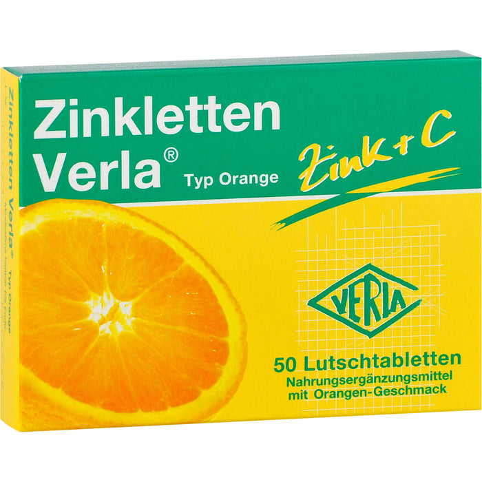 Zinkletten Verla Typ Orange Tabletten, 50 pcs. Tablets