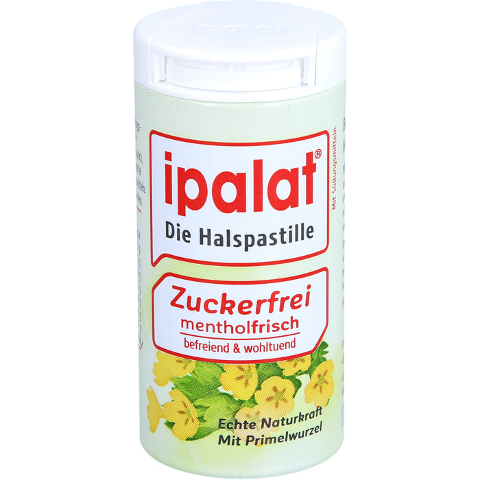 ipalat Halspastillen zuckerfrei, 40 St. Pastillen